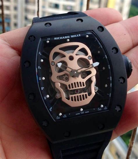 richard mille skull watch replica price|richard mille totenkopf.